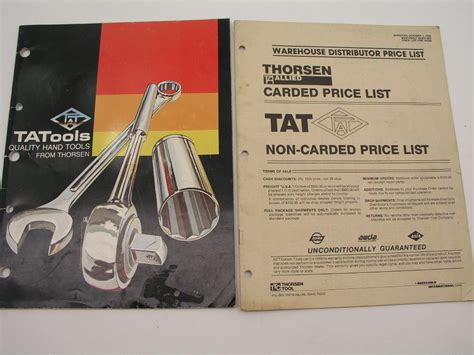 thorsen allied tool metal box|thorsen tool catalog.